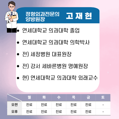 정형외과전문의 / 양방원장 의사 사진